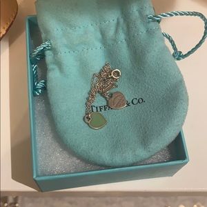 Tiffany and co necklace silver
